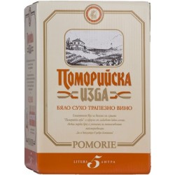 ПОМОРИЙСКА ИЗБА БЯЛО СУХО 5Л