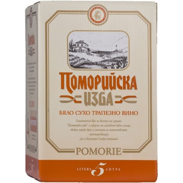 ПОМОРИЙСКА ИЗБА БЯЛО СУХО 5Л