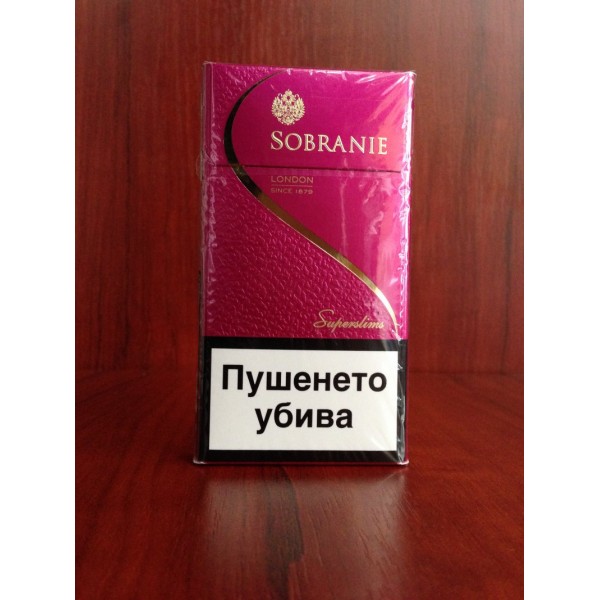 ЦИГАРИ СОБРАНИЕ РОЗОВО СУПЕР СЛИМС